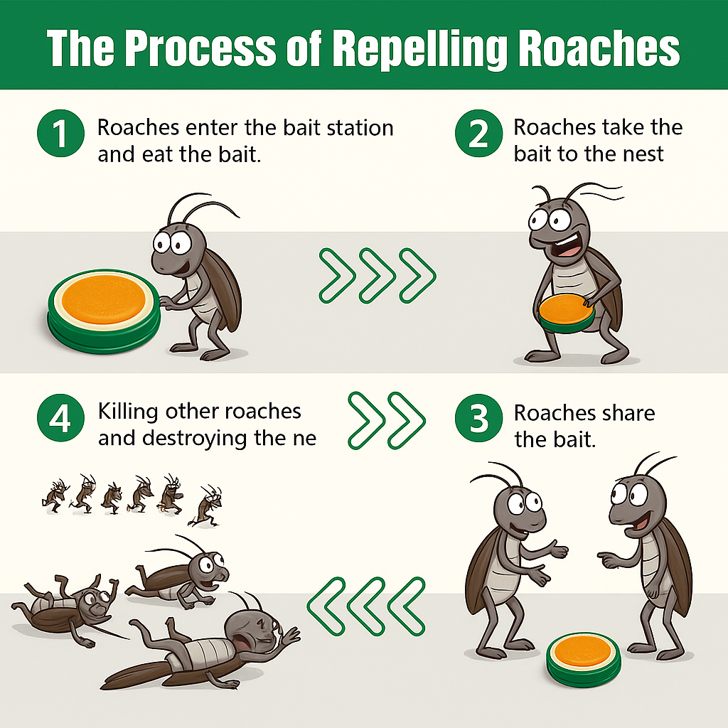 🔥 BUY 1 GET 1 FREE 🔥 ROACH Cockroach Killer Gel - Your Natural Barrier Against Roaches