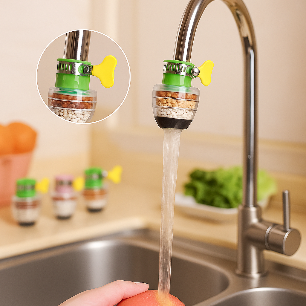 🔥 Buy 1 Get 1 FREE 🔥 Home Kitchen Faucet Tap Water Clean Purifier Filter