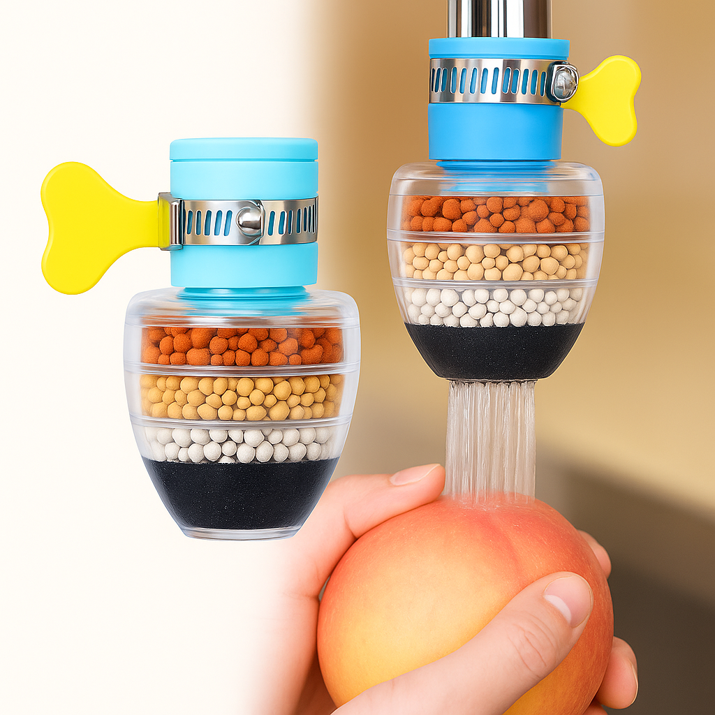 🔥 Buy 1 Get 1 FREE 🔥 Home Kitchen Faucet Tap Water Clean Purifier Filter