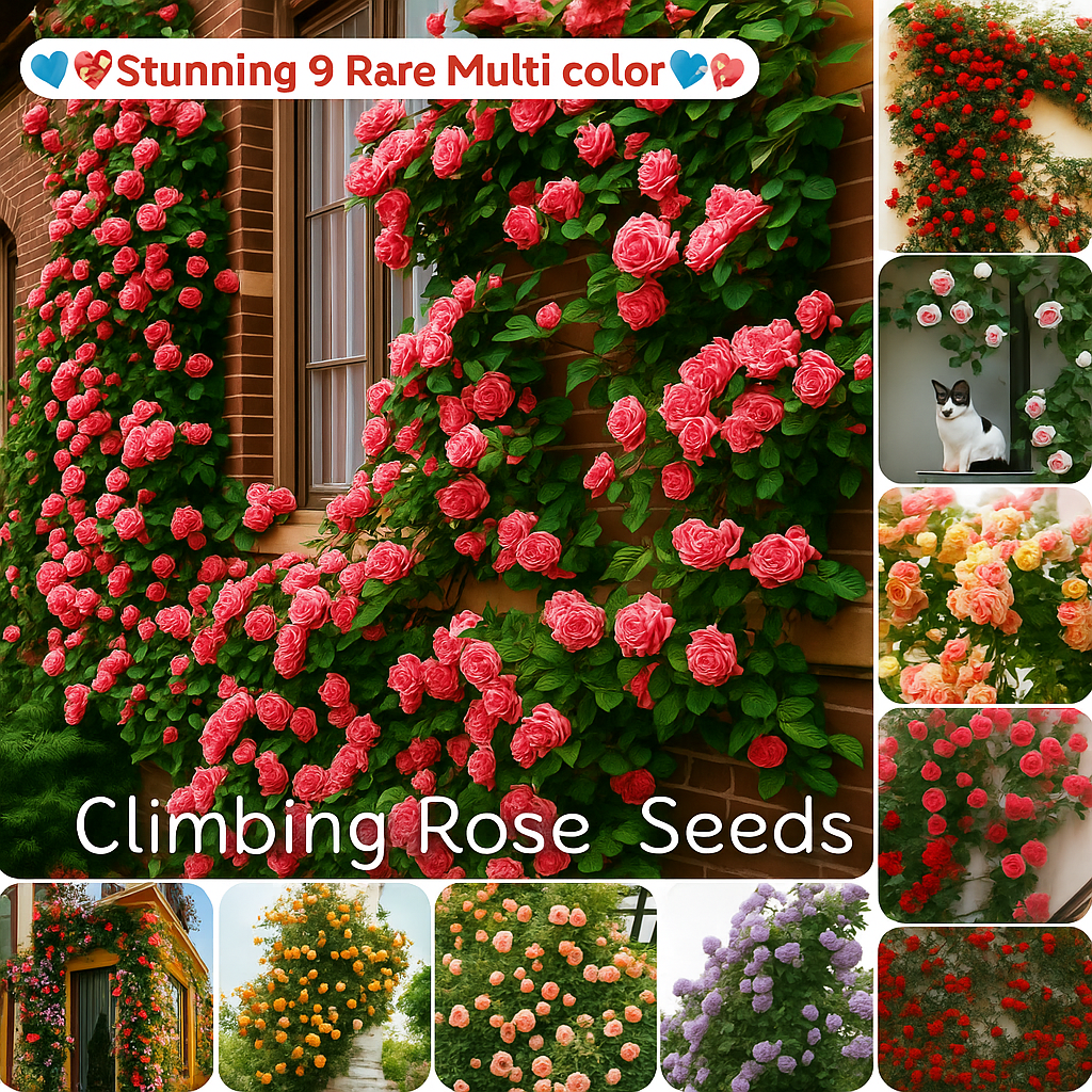 š„ Last Day Sale - 50% Offš„ Elegant Climbing Rose Flower Seeds