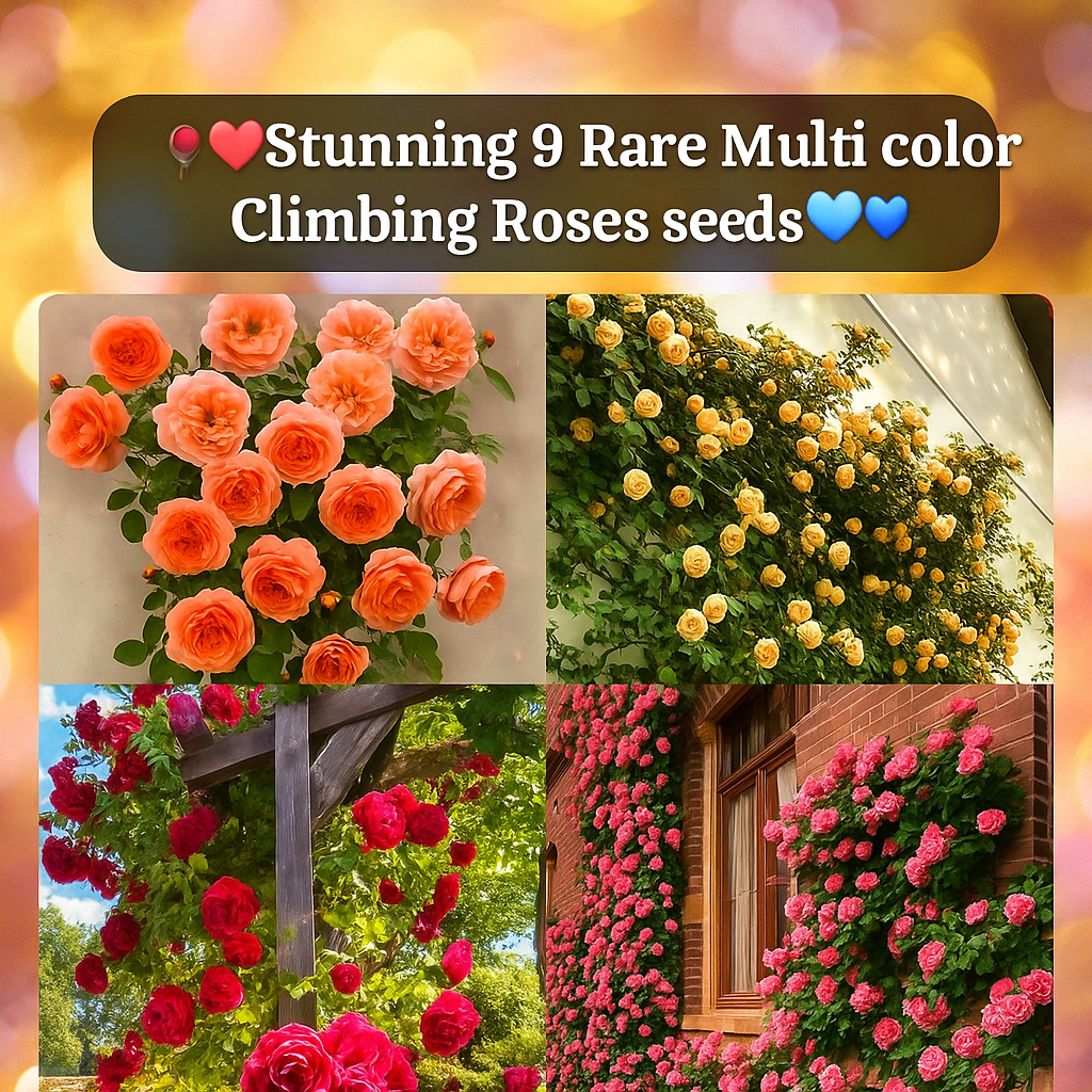 š„ Last Day Sale - 50% Offš„ Elegant Climbing Rose Flower Seeds