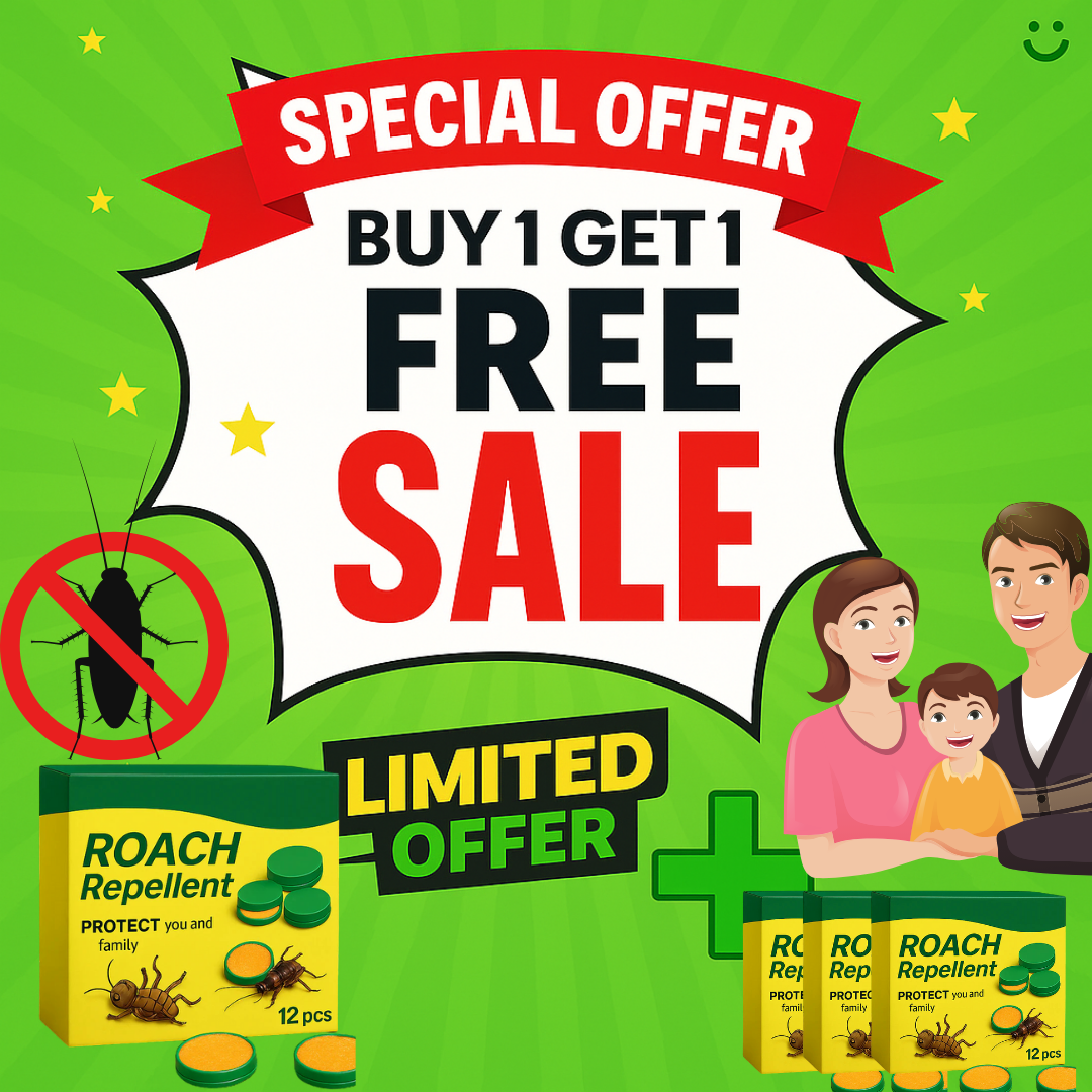🔥 BUY 1 GET 1 FREE 🔥 ROACH Cockroach Killer Gel - Your Natural Barrier Against Roaches