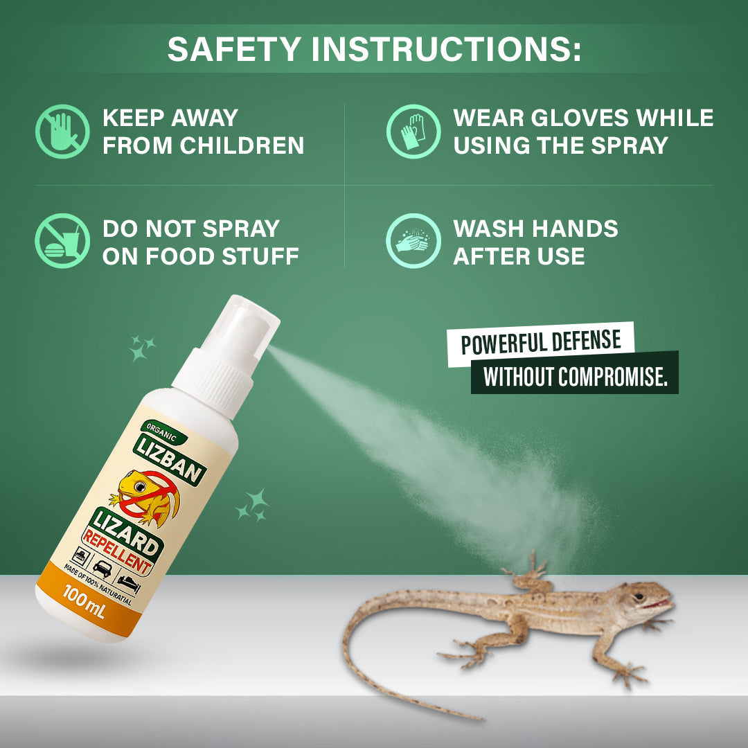 🔥 BUY 1 GET 2 FREE 🔥 Lizard Repellent Spray - Safe, Effective Lizard Protection