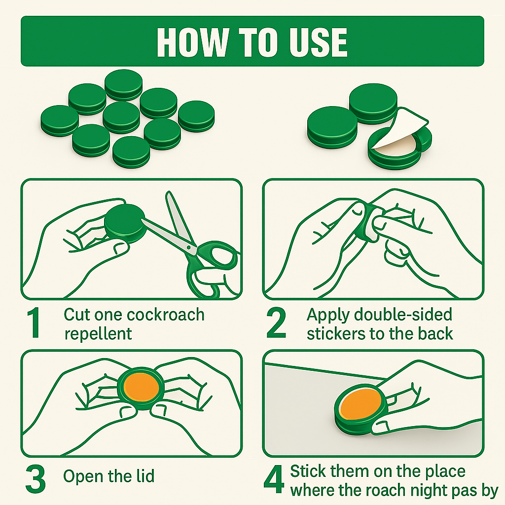 🔥 BUY 1 GET 1 FREE 🔥 ROACH Cockroach Killer Gel - Your Natural Barrier Against Roaches