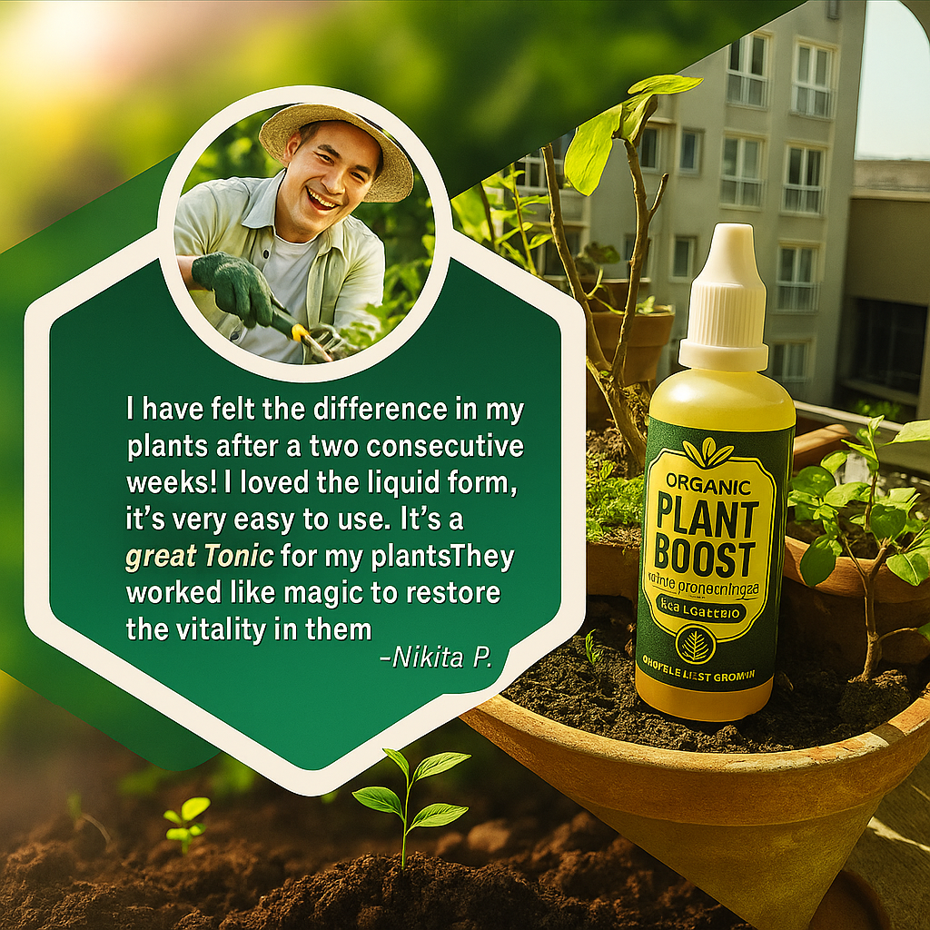 🔥 BUY 1 GET 3 FREE 🔥 Plant Boost Liquid Biofertilizer for All Crops,Organic