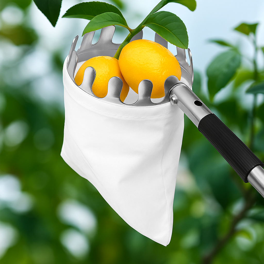 🔥 Last Day Sale - 50% Off🔥 1 Set Fruit Picker Fruit Picking Tool With Storage Bag