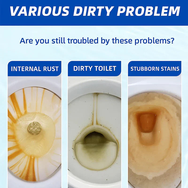 Blue Bubble Toilet Cleaner - Buy 1 Get 1 Free